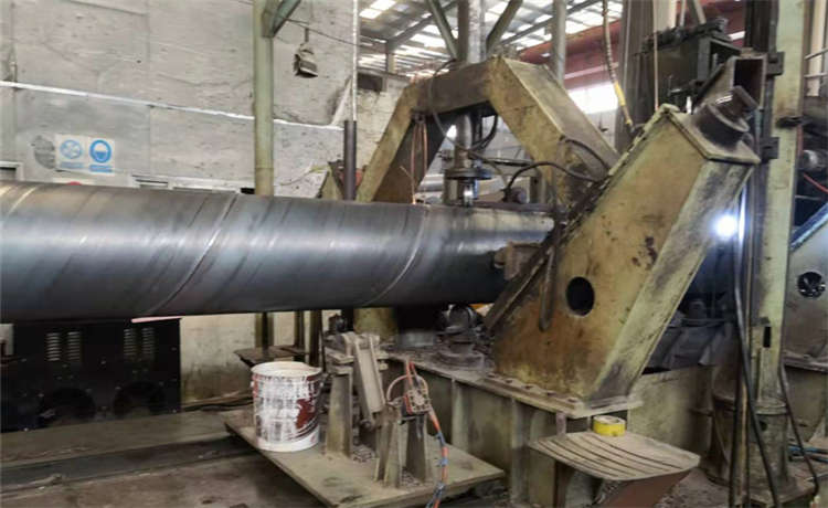 現(xiàn)代化鋼管企業(yè),崇左基坑支護立柱樁,1600mm螺旋焊管,自來水給水防腐螺旋鋼管