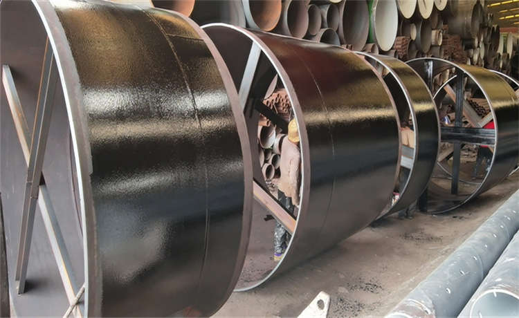 鋼材場丁字焊管加工廠家，鋼材場排污鋼管廠家，D1300mm螺旋管，內(nèi)徑2000mm螺旋焊管